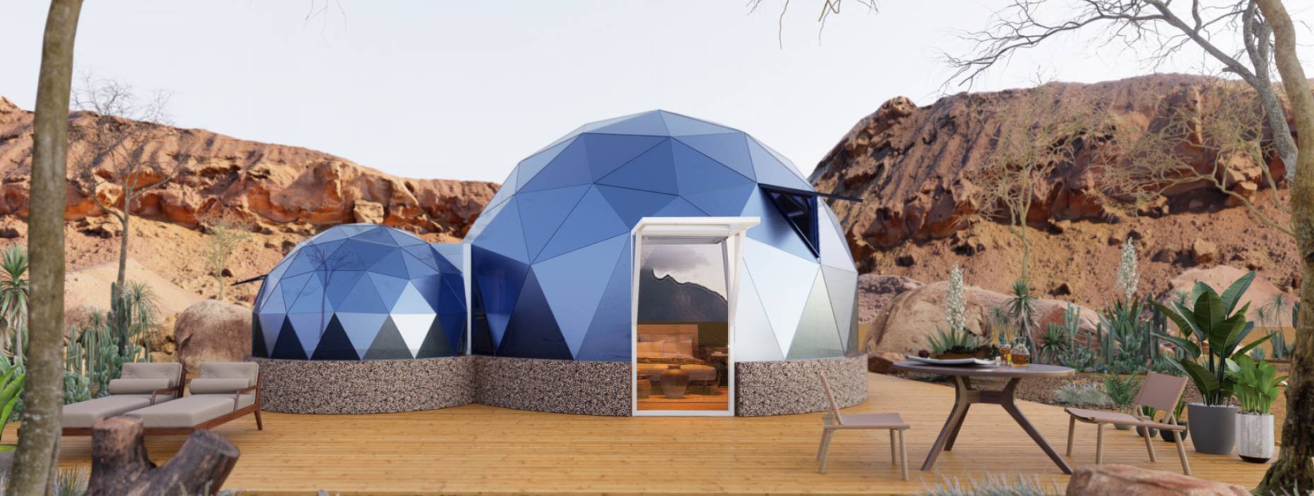 繁峙县球形智能光伏玻璃星空房